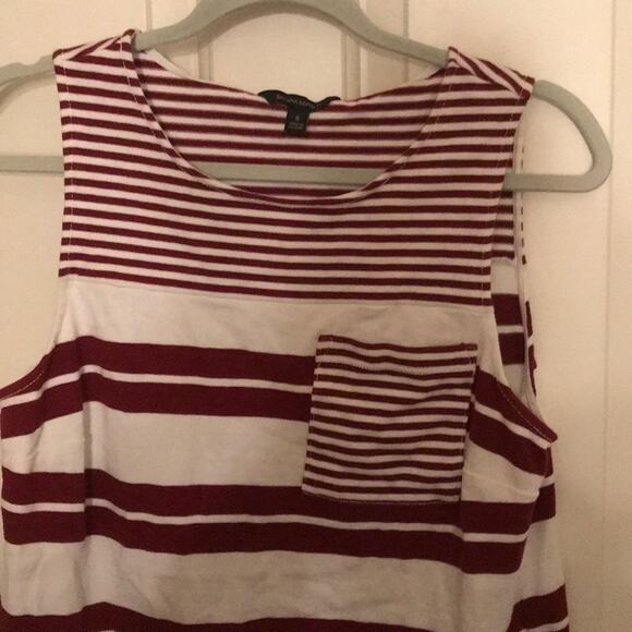 Banana Republic Striped Tank Top - Red and White - Picture 4 of 7